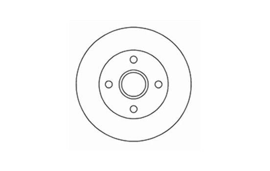 Disque de frein 15861 ABS, Image 2