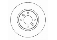 Disque de frein 15863 ABS
