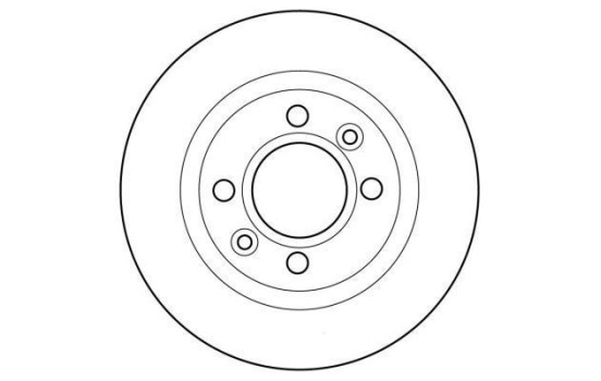Disque de frein 15864 ABS