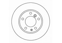 Disque de frein 15870 ABS