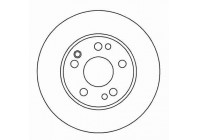 Disque de frein 15877 ABS