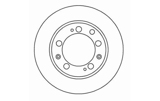 Disque de frein 15886 ABS