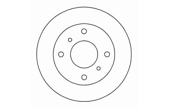 Disque de frein 15888 ABS