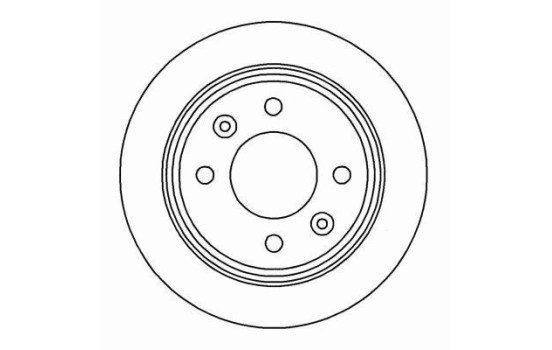 Disque de frein 15890 ABS