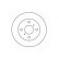 Disque de frein 15895 ABS, Vignette 2