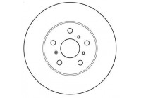Disque de frein 15897 ABS