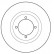 Disque de frein 15910 ABS