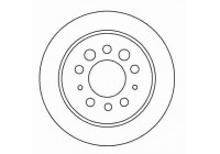 Disque de frein 15912 ABS