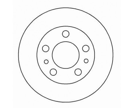 Disque de frein 15923 ABS