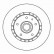 Disque de frein 15926 ABS