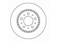 Disque de frein 15932 ABS