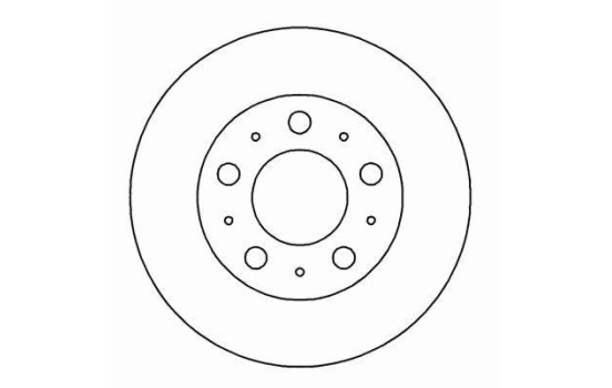 Disque de frein 15933 ABS