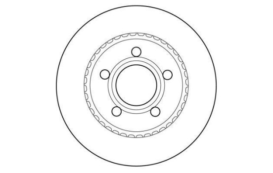 Disque de frein 15937 ABS