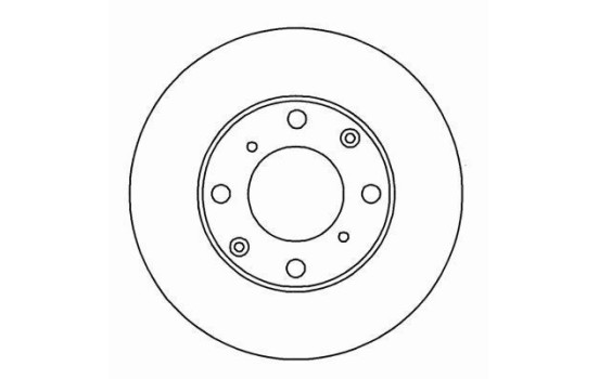 Disque de frein 15938 ABS