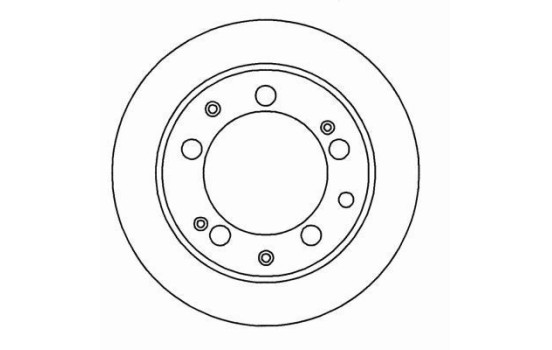 Disque de frein 15941 ABS