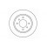 Disque de frein 15945 ABS, Vignette 2