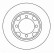 Disque de frein 15947 ABS