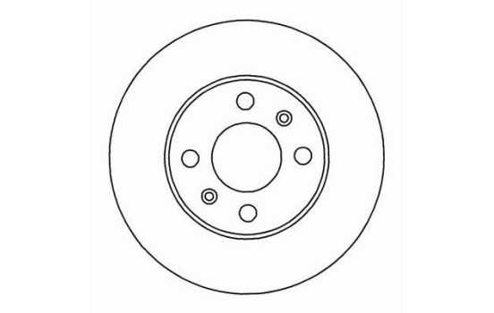 Disque de frein 15948 ABS