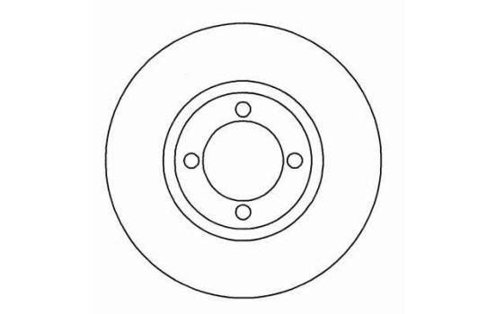 Disque de frein 15954 ABS