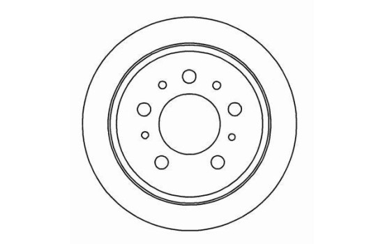 Disque de frein 15955 ABS