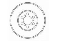 Disque de frein 15957 ABS