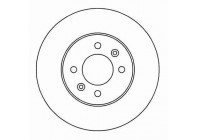 Disque de frein 15963 ABS