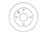 Disque de frein 15965 ABS