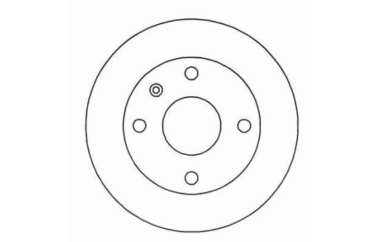 Disque de frein 15965 ABS