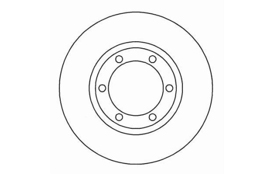 Disque de frein 15971 ABS