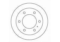 Disque de frein 15973 ABS