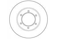 Disque de frein 15980 ABS