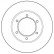 Disque de frein 15980 ABS