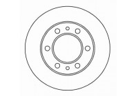 Disque de frein 15989 ABS