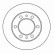 Disque de frein 15989 ABS