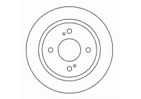 Disque de frein 16008 ABS