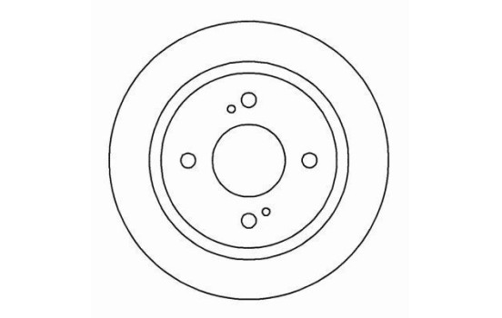 Disque de frein 16008 ABS