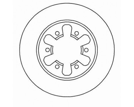 Disque de frein 16020 ABS