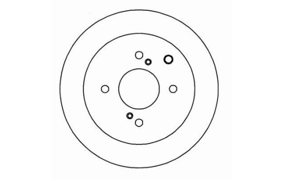 Disque de frein 16023 ABS