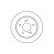 Disque de frein 16030 ABS, Vignette 2