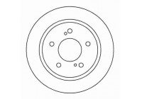 Disque de frein 16030 ABS