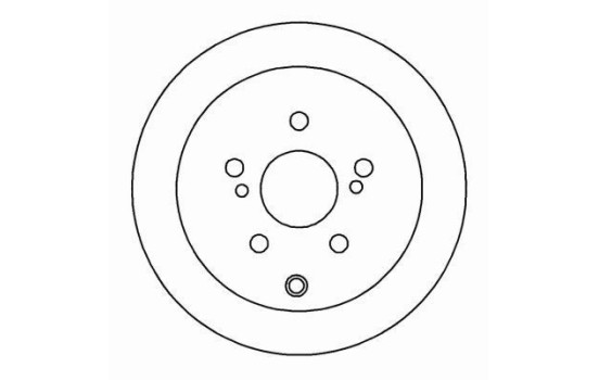 Disque de frein 16033 ABS