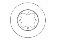 Disque de frein 16038 ABS