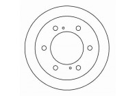 Disque de frein 16041 ABS