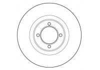 Disque de frein 16043 ABS