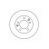 Disque de frein 16044 ABS