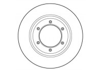 Disque de frein 16045 ABS