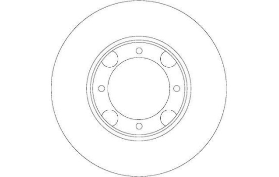 Disque de frein 16047 ABS