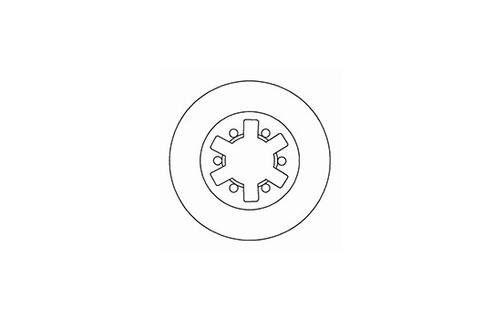 Disque de frein 16054 ABS, Image 2