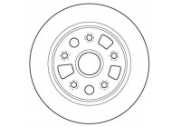 Disque de frein 16055 ABS