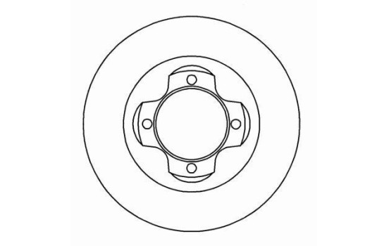 Disque de frein 16056 ABS